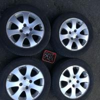 4x Cerchi in lega 15"  Citroen C3 e compatibili