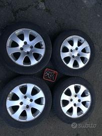 4x Cerchi in lega 15"  Citroen C3 e compatibili