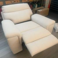 Poltrona reclinabile elettrica