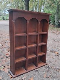 Libreria a scaffale in legno 