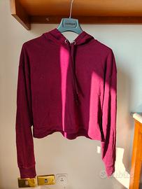 felpa bordeaux H&M