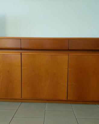 Coppia di mobili vintage anni 60/70 impiallacciati