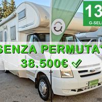 CAMPER RIMOR FORD MANSARDATO 7 POSTI DOPPIA DINETT