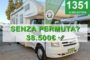 CAMPER RIMOR FORD MANSARDATO 7 POSTI DOPPIA DINETT