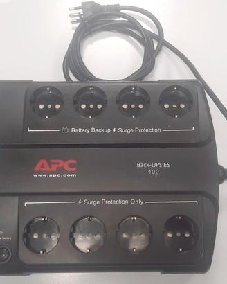 Apc back ups es 400(gruppo continuità) coppia 50€