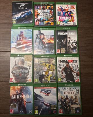 Lotto giochi Xbox One originali