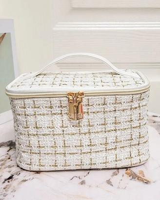 Beauty Case Porta Trucco Donna Pochette 2 Astucci