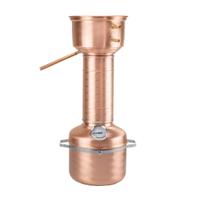 Alambicco rame 5 litri a colonna per distillare