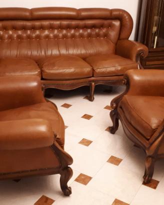 divano+2 poltrone vintage