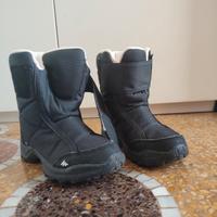 stivali dopo sci neri n 28 Decatlhon