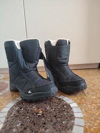 stivali dopo sci neri n 28 Decatlhon