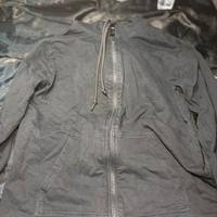 Felpa nera Tezenis con cappuccio e zip – Taglia L