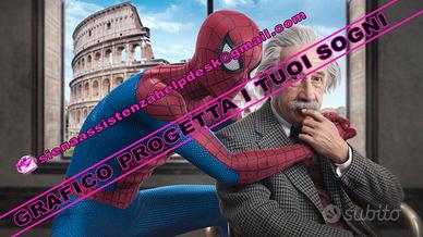 Grafico, riproduco la tua fantasia