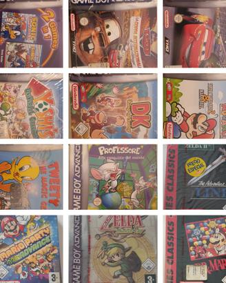 giochi gameboy advance nuovi sigillati 