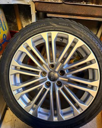 Audi A5 S5 A6 A45F N°4 CERCHI E GOMME 18 Pollici 8