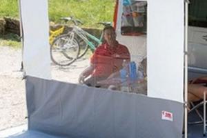 Parete frontale per veranda camper blocker pro 400