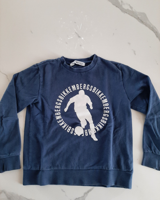 Felpa BIKKEMBERGS bambino 8 anni