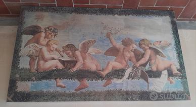 QUADRO RAFFAELLO - PUTTI LOGGIA DI PSICHE 144x87cm