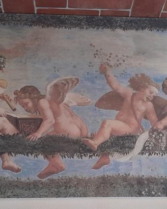 QUADRO RAFFAELLO - PUTTI LOGGIA DI PSICHE 144x87cm