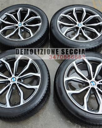 04 Cerchi e gomme BMW X3 ,X5,X6 20p bicolor - g01,