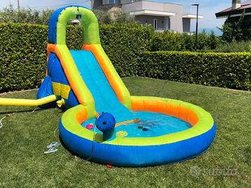 Gonfiabile Acquatico per Bambini scivolo e piscina