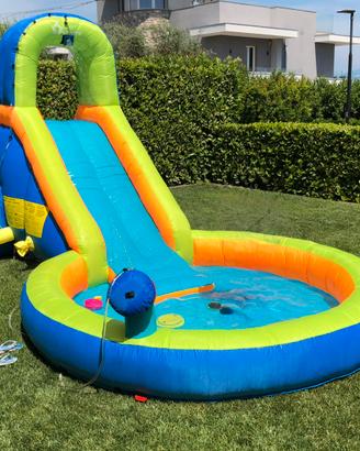 Gonfiabile Acquatico per Bambini scivolo e piscina