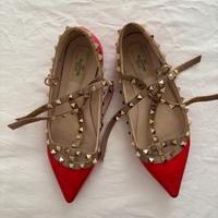 Valentino scarpe a punta in vernice taglia 37