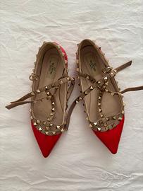 Valentino scarpe a punta in vernice taglia 37