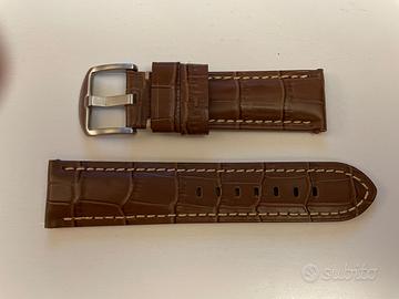 Per PANERAI New CINTURINO Pelle  24 Fibbia BODINO