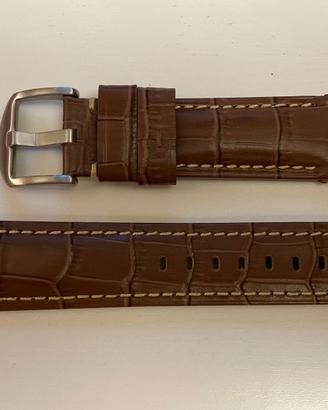 Per PANERAI New CINTURINO Pelle  24 Fibbia BODINO