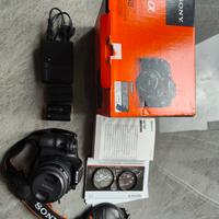 Fotocamera reflex Sony alpha SLT A58 TOP+accessori
