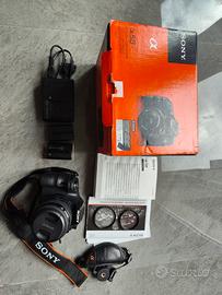 Fotocamera reflex Sony alpha SLT A58 TOP+accessori