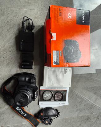 Fotocamera reflex Sony alpha SLT A58 TOP+accessori