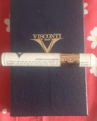 visconti  scatola e certificato 