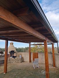 coperture in abete lamellare