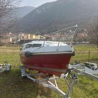 Cabinato con motore Evinrude 25