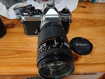 NIKON FE, EM OTTICHE PENTAX SUPER A,ME, ZORKI,KIEV