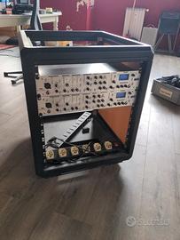 Mobiletto  Rack 19" da studio su ruote 12U