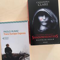 Due libri - Shadowhunters e Trans Europa Express