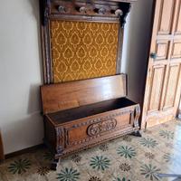 cassapanca più appendiabiti