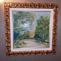 QUADRO OLIO SU TELA TOSCANA