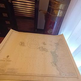 Carta nautica  ISOLE EGADI EDIZ. LONDRA