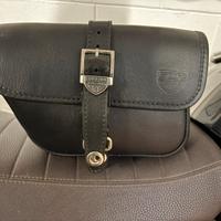 Borsa pelle fianchetto moto