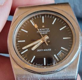 vintage 70's ZENITH DEFY GAUSS raro 550 esemplari
