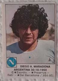 Figurina calciatori edis 1984-85 Maradona 