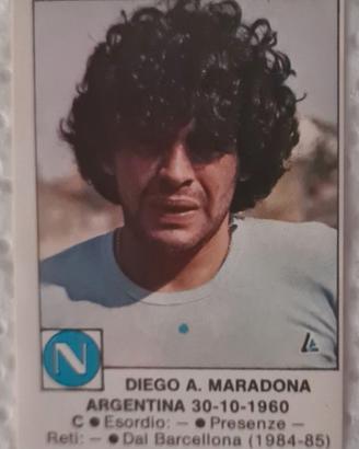 Figurina calciatori edis 1984-85 Maradona 