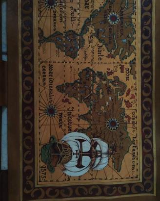 mappa del mondo 