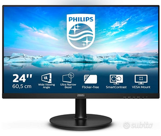 Monitor Philips 24" Full HD 