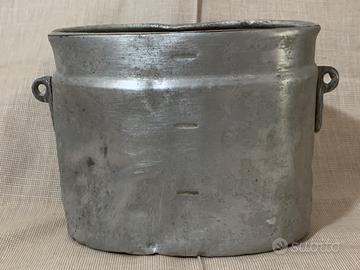 Militaria WW2-Gavetta Tedesca Kochgeschirr M31