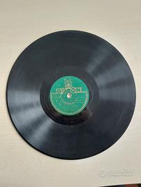 Disco 78 giri in vinile per grammofono